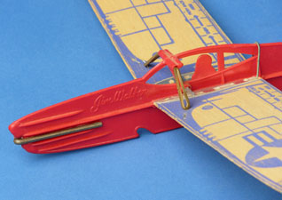Plastic fuselage of folding wing Pactra 404 Interceptor